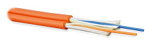 Волоконно-оптический кабель Hyperline FO-D2-IN-62-2-LSZH-BK 2000  м