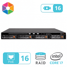 Цифровой видеорегистратор Ipdrom axxon next nvr hub annp h16i7 a00h p16 Цифровой видеорегистратор Ipdrom axxon next nvr hub annp h16i7 a00h p16