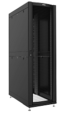 Шкаф телекоммуникационный напольный RUSRACK RSRF.42.06.12.P2P.R9005M 19" 42U 600x1200x1985мм