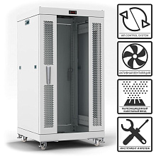 Шкаф телекоммуникационный напольный SYSMATRIX TR 6827.712 19" 27U 600x800x1335мм