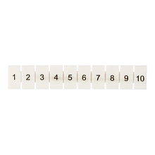 Маркеры для JXB-ST 2,5 с нумерацией 1-10 (10 шт.) EKF