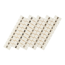 Маркеры для JXB-ST 1,5 с нумерацией 50-100 (10 шт.) EKF