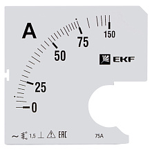 Шкала сменная для A961 75/5А-1,5 EKF Шкала сменная для A961 75/5А-1,5 EKF
