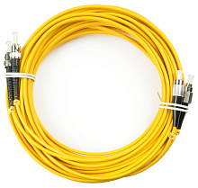 Патч-корд оптический duplex FC-ST 9/125 sm 20м LSZH Cabeus