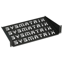 SSYSMATRIX SH 4003.900 Полка 19" консольная перфорированная 2U глубина 400 мм, цвет черный (RAL 9004) SSYSMATRIX SH 4003.900 Полка 19" консольная перфорированная 2U глубина 400 мм, цвет черный (RAL 9004)