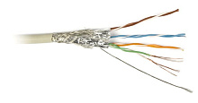 Витая пара Cabeus SFTP-4P-Cat.5e-PATCH-GY 5e Серый 