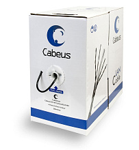 Витая пара Cabeus UTP-4P-Cat.5e-SOLID-BK 5e Черный 