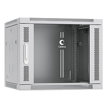 Шкаф телекоммуникационный настенный Cabeus SH-05F-9U60/45 19" 9U 600x450мм