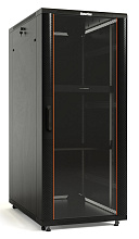 Шкаф телекоммуникационный напольный Hyperline TTB-4762-AS-RAL9004 19" 47U 600x1200x2277мм