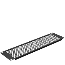 SYSMATRIX BP 0038.900 Фальш-панель 3U, перф., черный RAL 9004