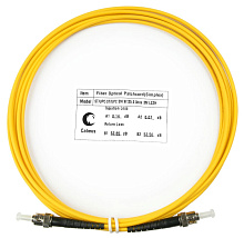 Патч-корд оптический simplex ST-ST 9/125 sm 3м LSZH Cabeus