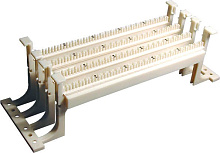Кросс-панель настенная Hyperline 110C-WL-100P 19"   