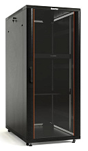 Шкаф телекоммуникационный напольный Hyperline TTB-2768-AS-RAL9004 19" 27U 600x800x1388мм Шкаф телекоммуникационный напольный Hyperline TTB-2768-AS-RAL9004 19" 27U 600x800x1388мм
