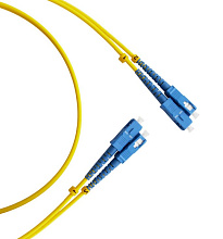 Патч-корд оптический duplex SC-SC 9/125 sm 25м LSZH Cabeus