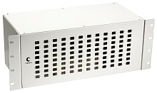 Кросс бокс оптический 19" на 96 SC (LC duplex) со сплайс пластиной и КДЗС (без пигтейлов и проходных адаптеров) Cabeus