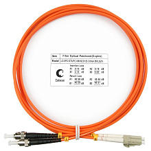 Патч-корд оптический duplex LC-ST 62,5/125 mm 2м LSZH Cabeus