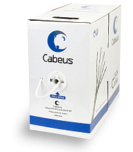 Витая пара Cabeus UTP-4P-Cat.5e-SOLID-WH 5e Белый 