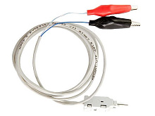 Тестовый шнур для плинта SINELLS TC2K-1.5 19" 2-х контактный (крокодилы)