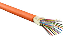 Волоконно-оптический кабель Hyperline FO-DT-IN-62-4-LSZH-OR 