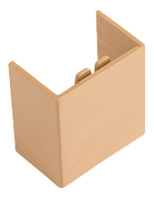 Соединитель (20х10) (4 шт) Plast EKF  под светлое дерево