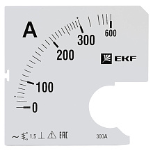 Шкала сменная для A961 300/5А-1,5 EKF