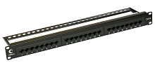 Патч-панель Cabeus PL-24-Cat.6A-Dual 19" кабель 6a 24 портов 