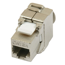 Модуль Keystone Cabeus KJ-RJ45-Cat.6A-SH-180-Tooless 19" кабель 6a  
