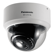 Аналоговая видеокамера купольная Panasonic WV-CF314LE 650 ТВЛ