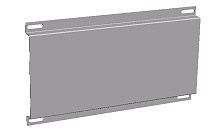 Панель монтажная (160x510) к ВРУ Unit (Вх600хГ) EKF PROxima