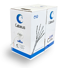 Витая пара Cabeus UTP-4P-Cat.5e-SOLID-GY 5e Серый 