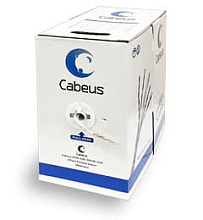 Витая пара Cabeus UTP-4P-Cat.5e-SOLID-CCA 5e Серый 
