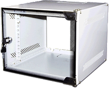 Шкаф телекоммуникационный настенный TWT TWT-CBW10-15U-3x3 19" 15U 300x310мм