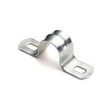 Скоба металлическая двухлапковая d 12-13мм. (100шт.) EKF