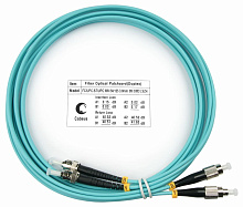 Патч-корд оптический duplex FC-ST 50/125 mm OM3 3м LSZH Cabeus