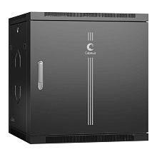 Шкаф телекоммуникационный настенный Cabeus SH-05F-12U60/45m-BK 19" 12U 600x450мм