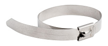 Хомут AISI 304 из нержавеющей стали, 12x290 (100 шт.) FlexLock