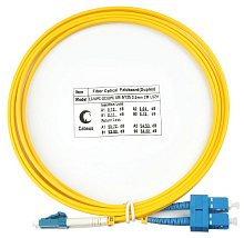 Патч-корд оптический duplex LC-SC 9/125 sm 2м LSZH Cabeus