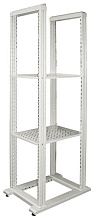 Открытая серверная стойка телекоммуникационная ZPAS WZ-6026-01-04-011 19" 42U cерая