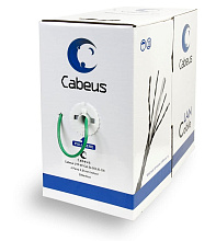 Витая пара Cabeus UTP-4P-Cat.5e-SOLID-GN 5e Зеленый 