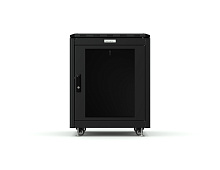 Шкаф телекоммуникационный напольный RUSRACK RSRO-606012/GSBL 19" 12U 600x600x730мм