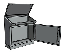 Пульт управления напольный TP6 IP55 (960х600х400)