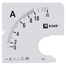 Шкала сменная для A961 10/5А-1,5 EKF