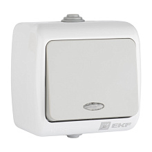 Мурманск Выключатель 1 -кл. с инд. 10А IP54 сер.EKF