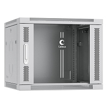 Шкаф телекоммуникационный настенный Cabeus SH-05F-9U60/35 19" 9U 600x350мм