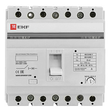 ВА-99 160/80А 4P 35кА EKF