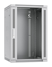 Шкаф телекоммуникационный настенный Cabeus SH-05F-18U60/35 19" 18U 600x350мм