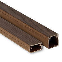 Канал кабельный   под тёмное дерево (40х16) (30м.) Plast EKF