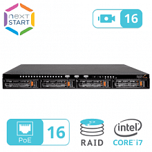 Цифровой видеорегистратор Ipdrom axxon next nvr hub anns h16i7 a00h p16 Цифровой видеорегистратор Ipdrom axxon next nvr hub anns h16i7 a00h p16
