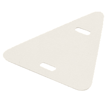 Бирка маркировочная У-136 (100шт.) треугольник EKF