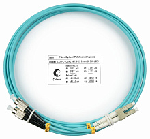 Патч-корд оптический duplex LC-FC 50/125 mm OM3 2м LSZH Cabeus